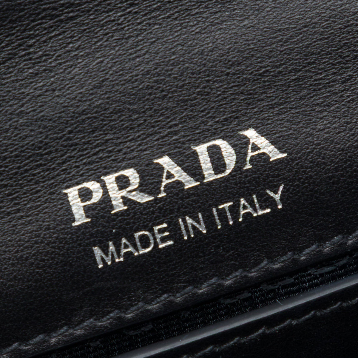 Prada City Calf Crystal Embellished Ribbon Bag