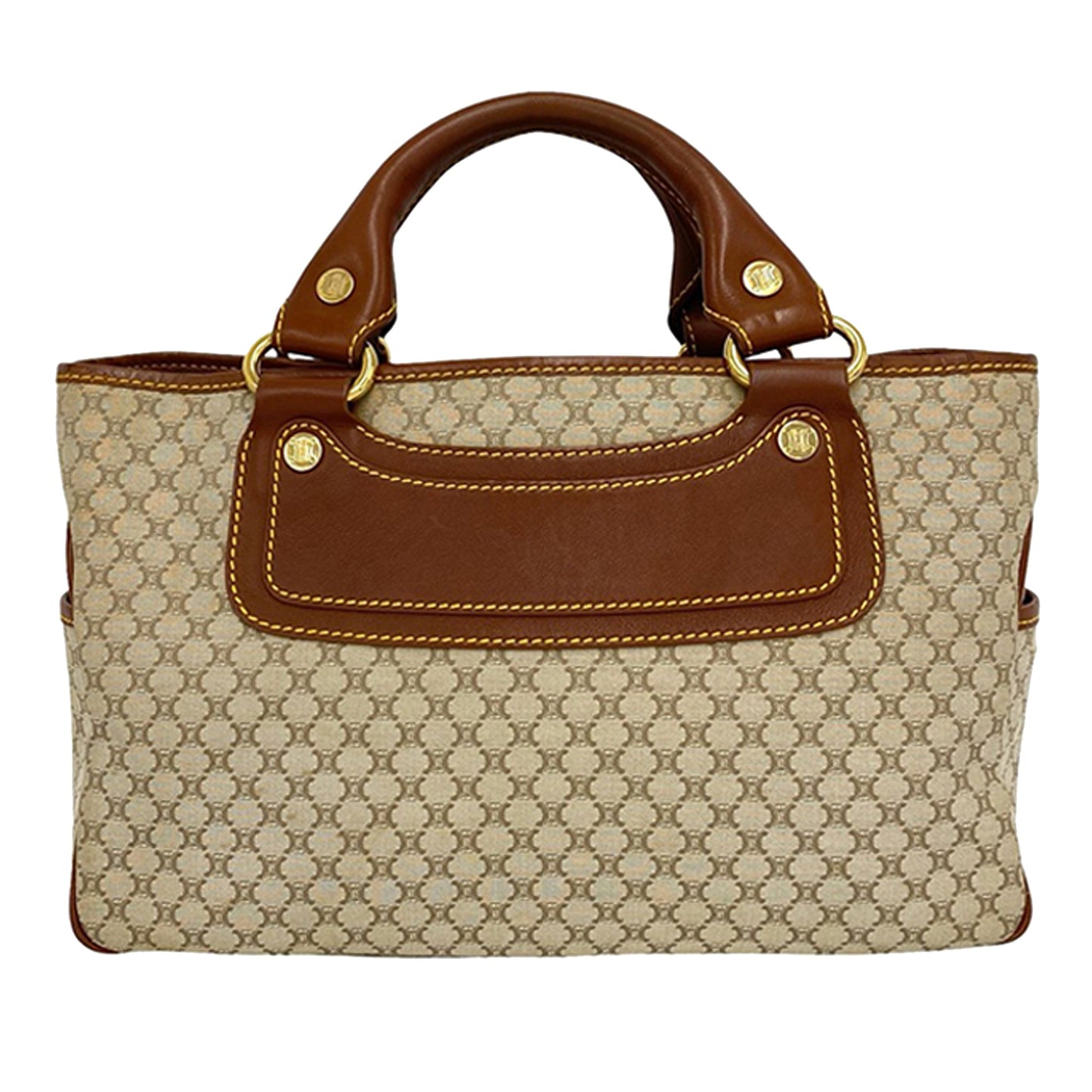 Celine Macadam Canvas Boogie Handbag