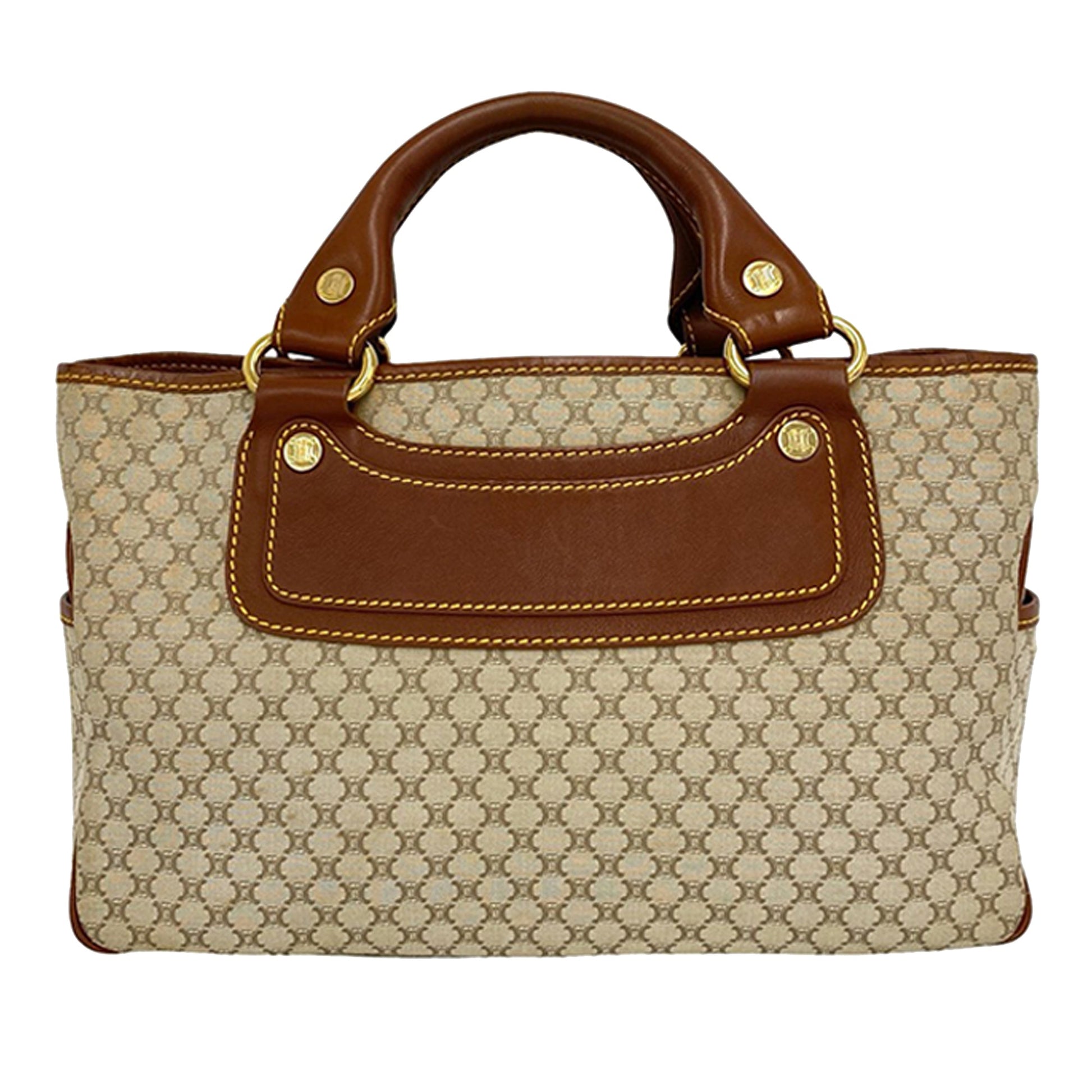 Celine Macadam Canvas Boogie Handbag
