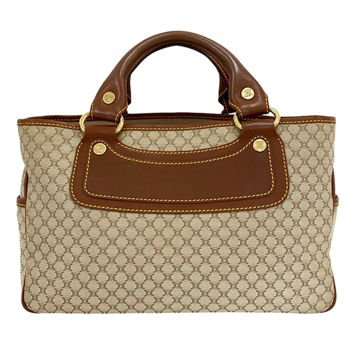 Celine Macadam Canvas Boogie Handbag