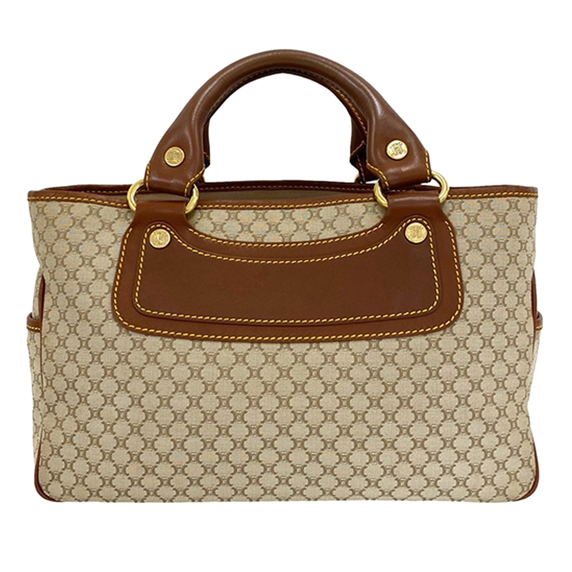 Celine Macadam Canvas Boogie Handbag