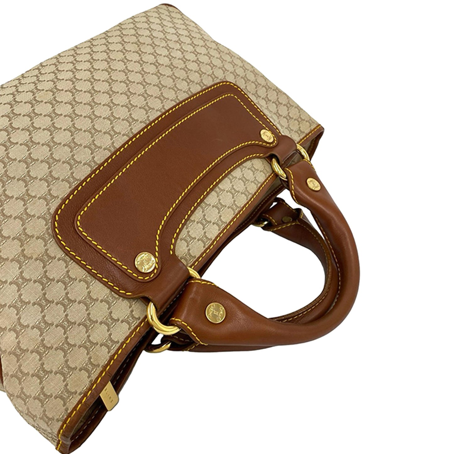 Celine Macadam Canvas Boogie Handbag
