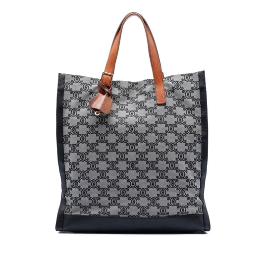 Celine Macadam Canvas Vertical Tote