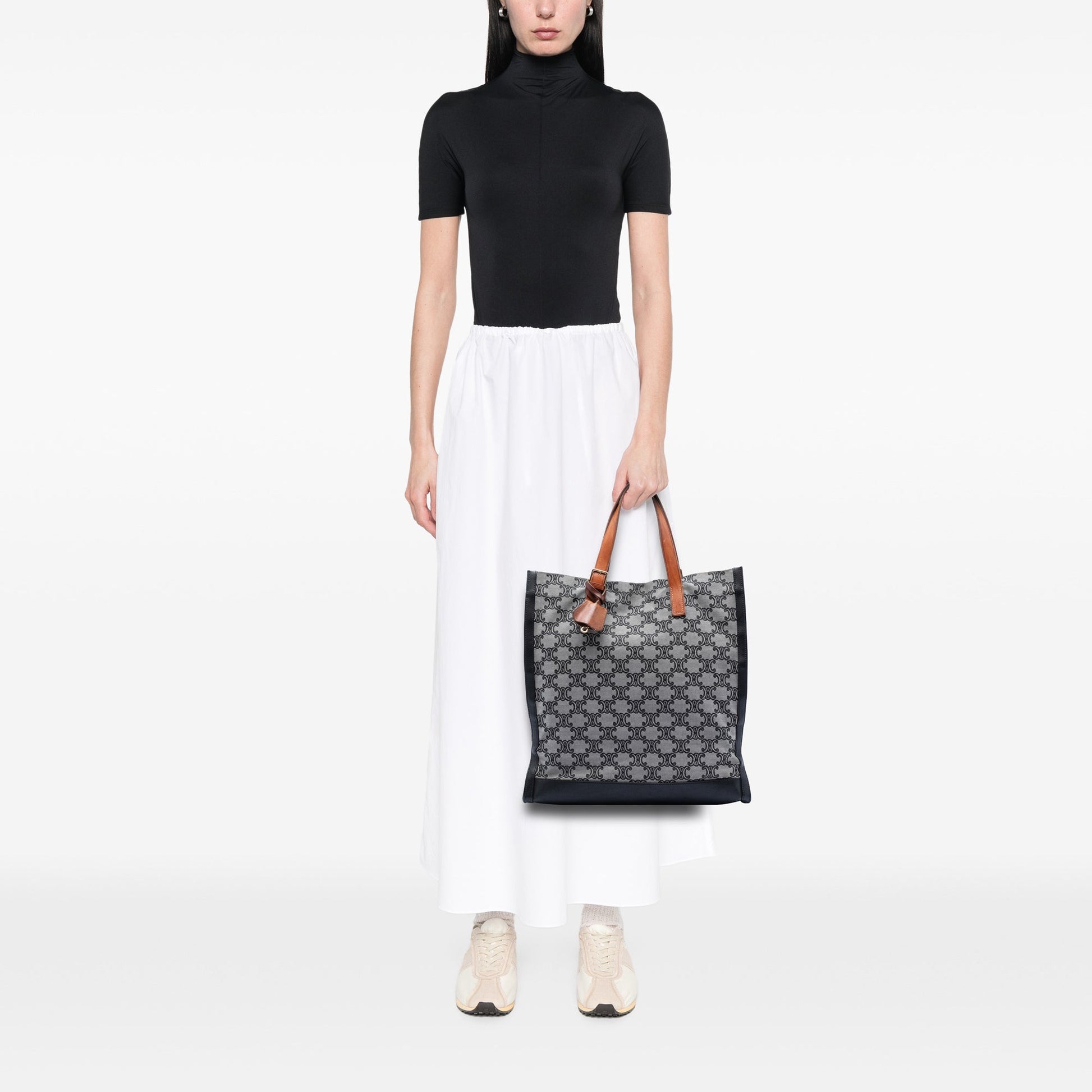 Celine Macadam Canvas Vertical Tote