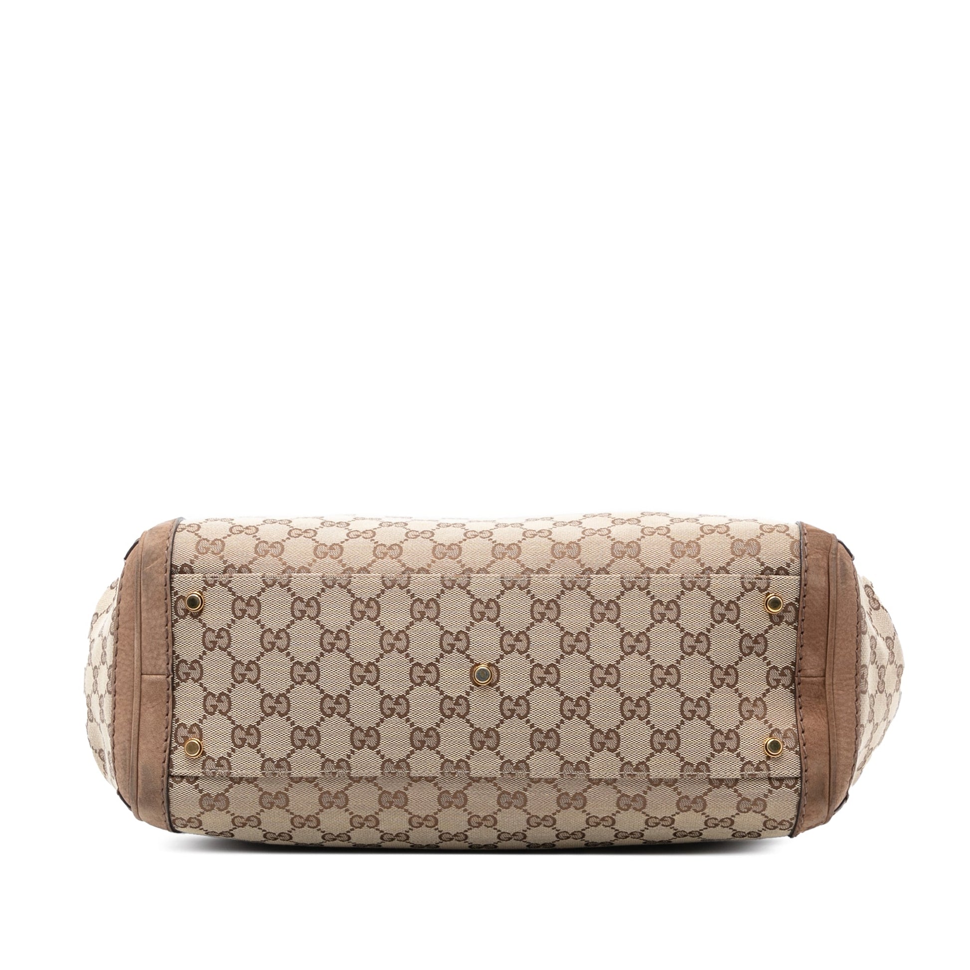 GG Canvas Running Tote