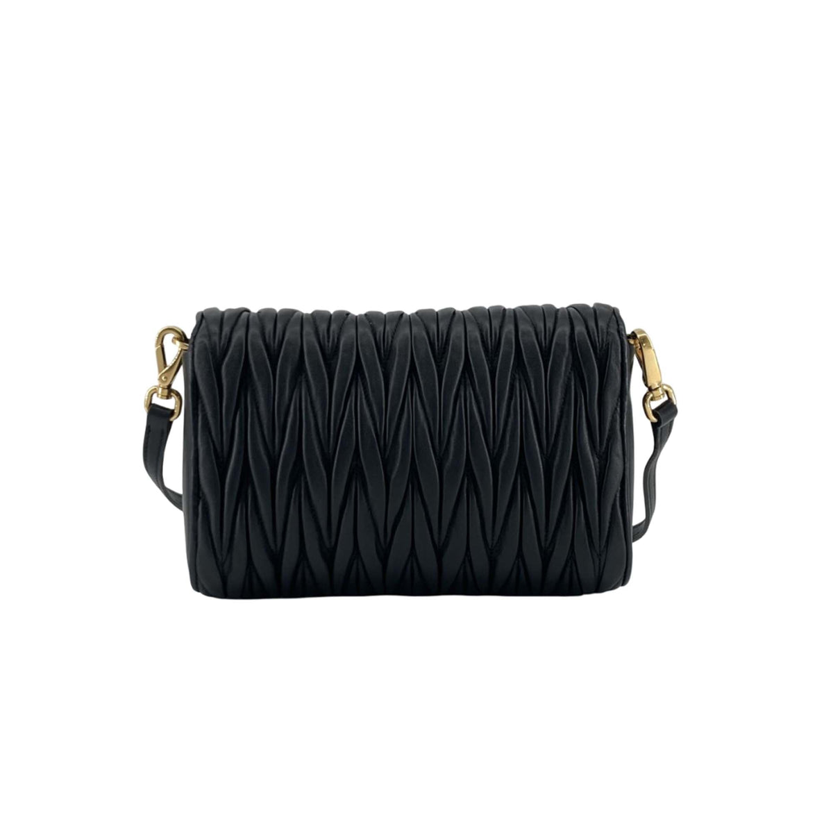 Miu Miu Matelasse Nappa Flap Crossbody