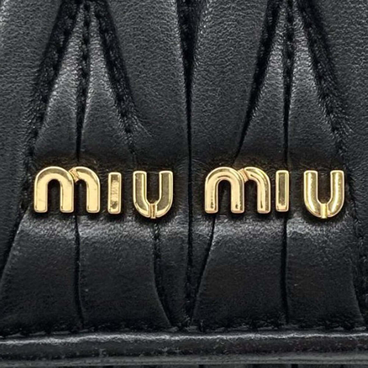 Miu Miu Matelasse Nappa Flap Crossbody