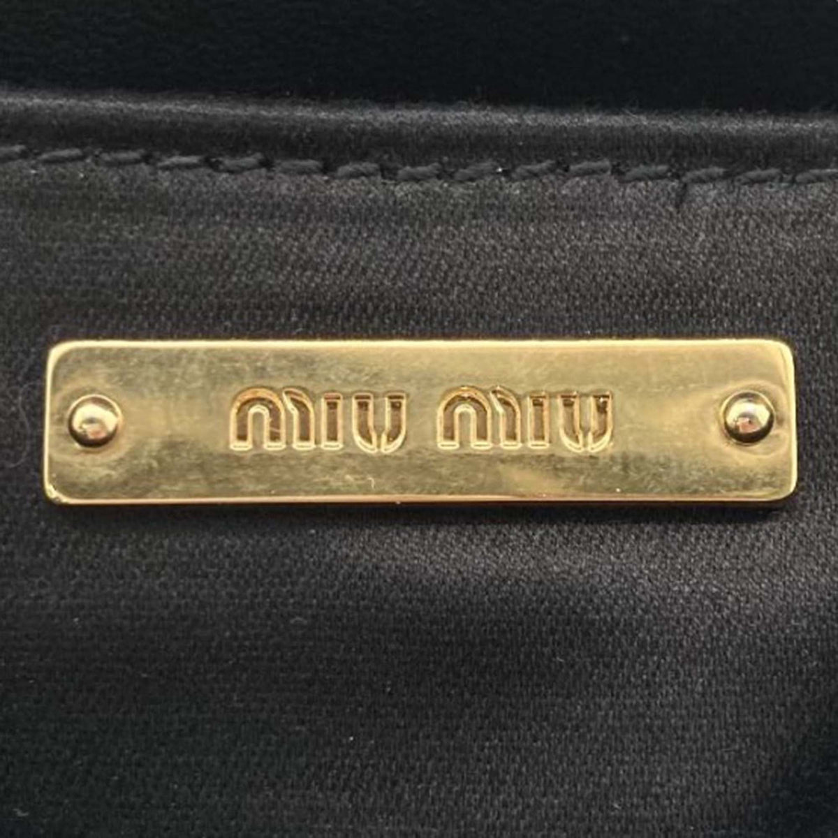 Miu Miu Matelasse Nappa Flap Crossbody