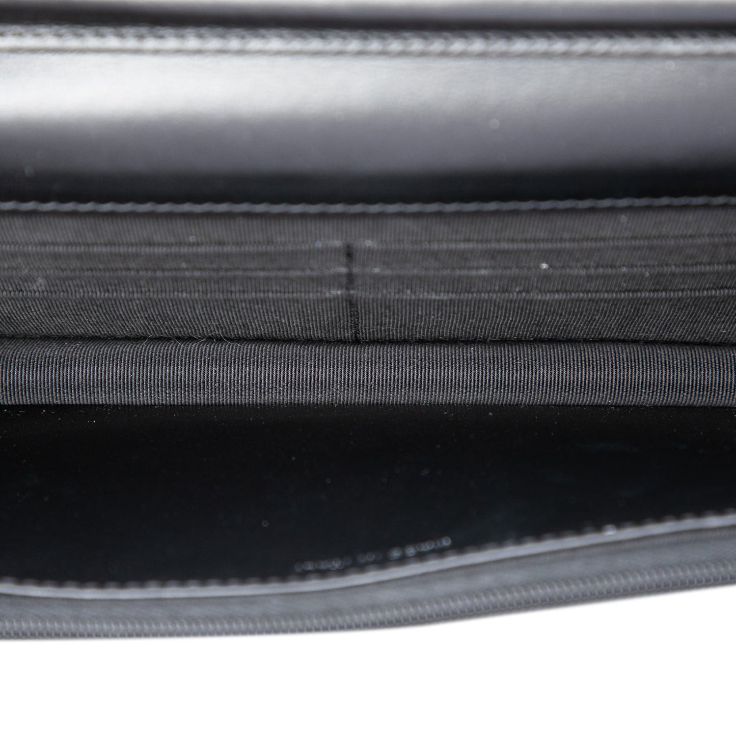 Chanel CC Bicolor Quilted Patent Wallet on Chain
