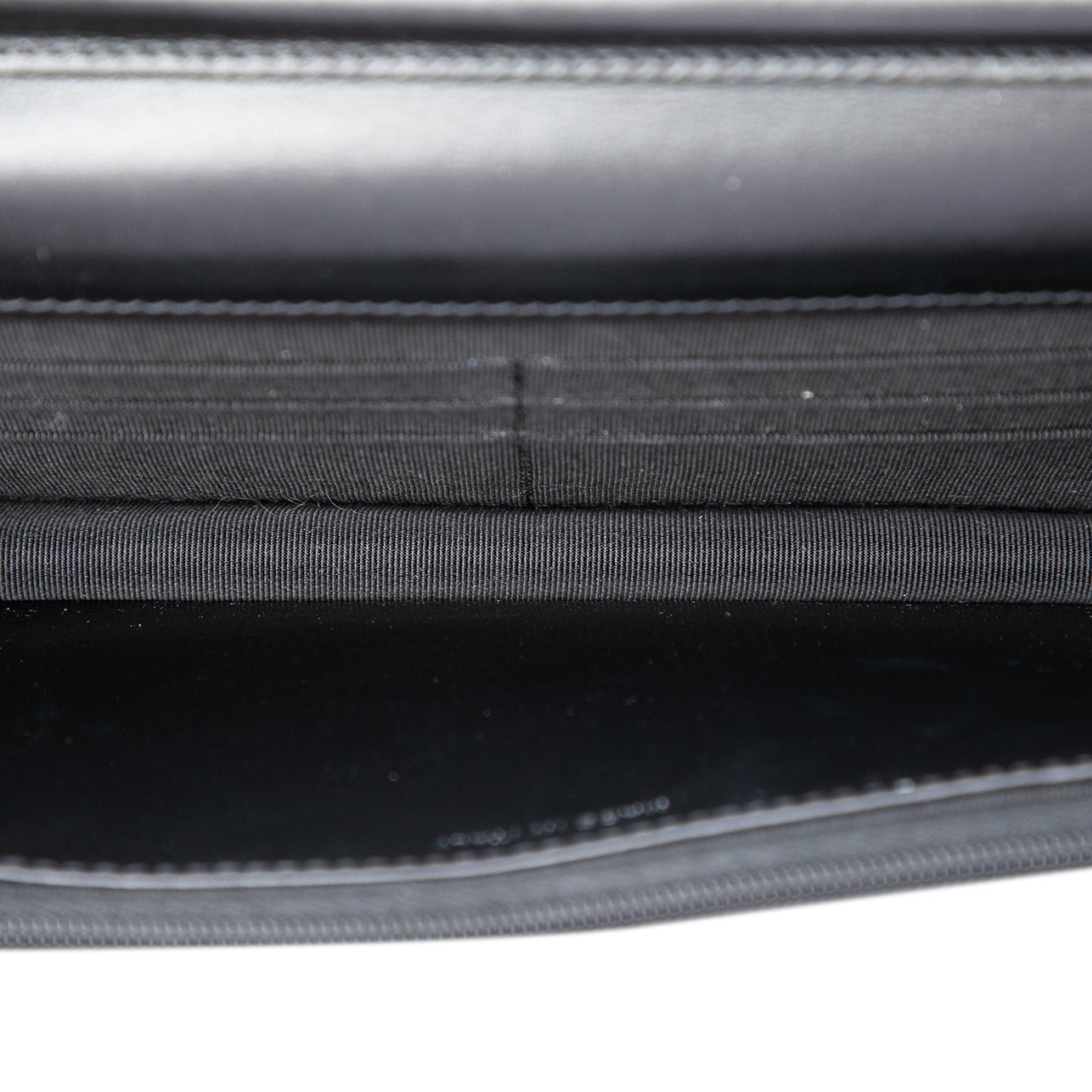 Chanel CC Bicolor Quilted Patent Wallet on Chain