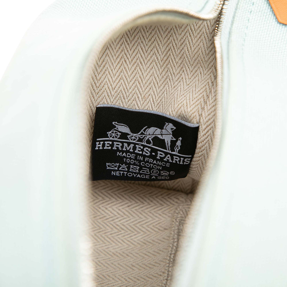 Hermès Small Toile Bride A Brac Case