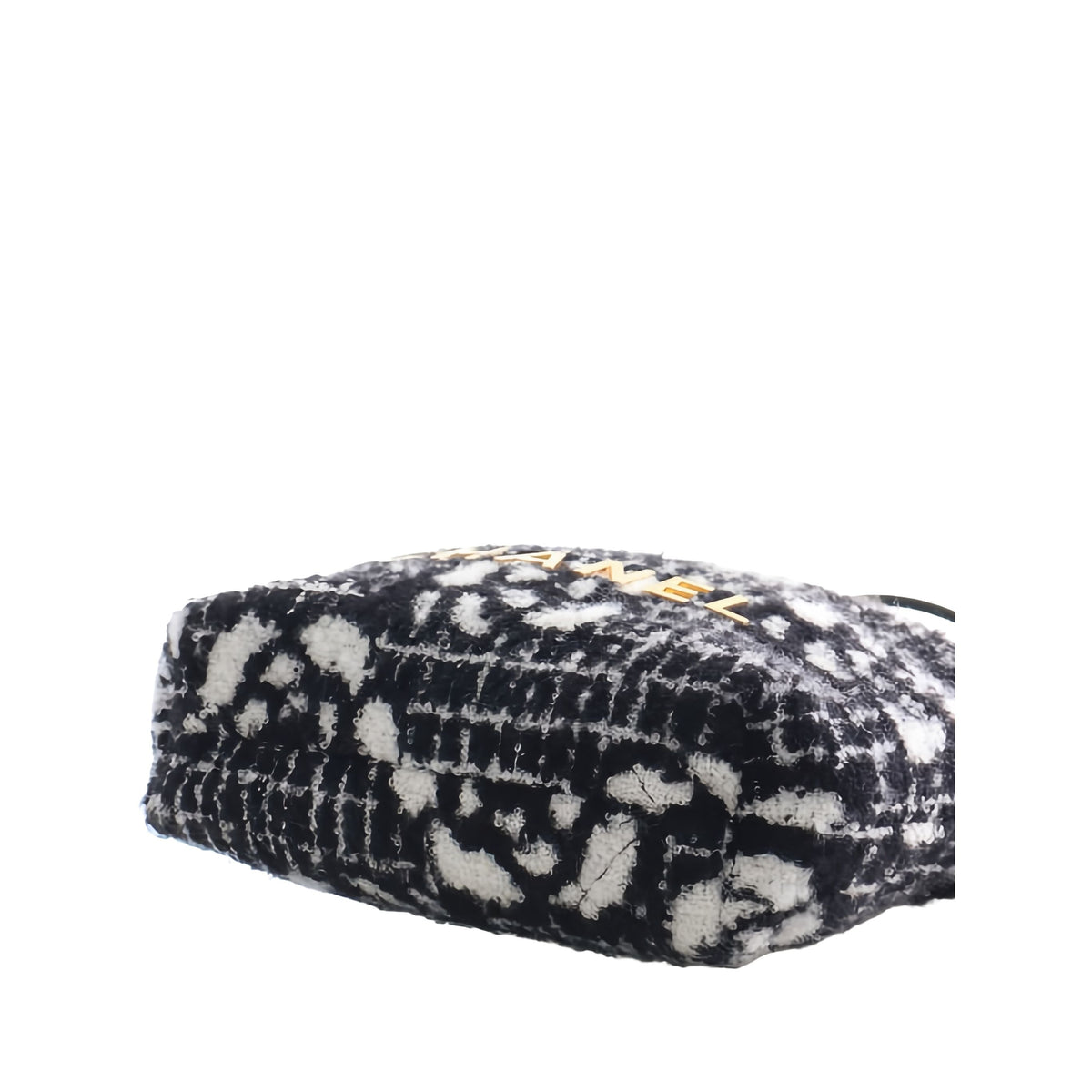 Chanel Mini Cashmere Camellia 22 Handbag — Black
