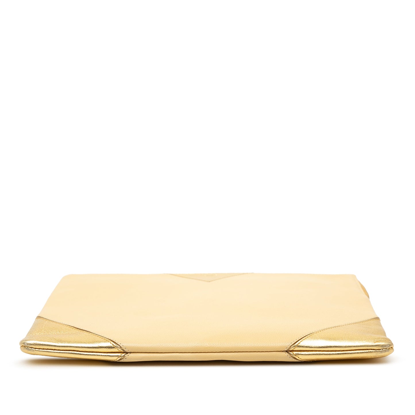 Celine Bicolor Lambskin Coeur Clutch