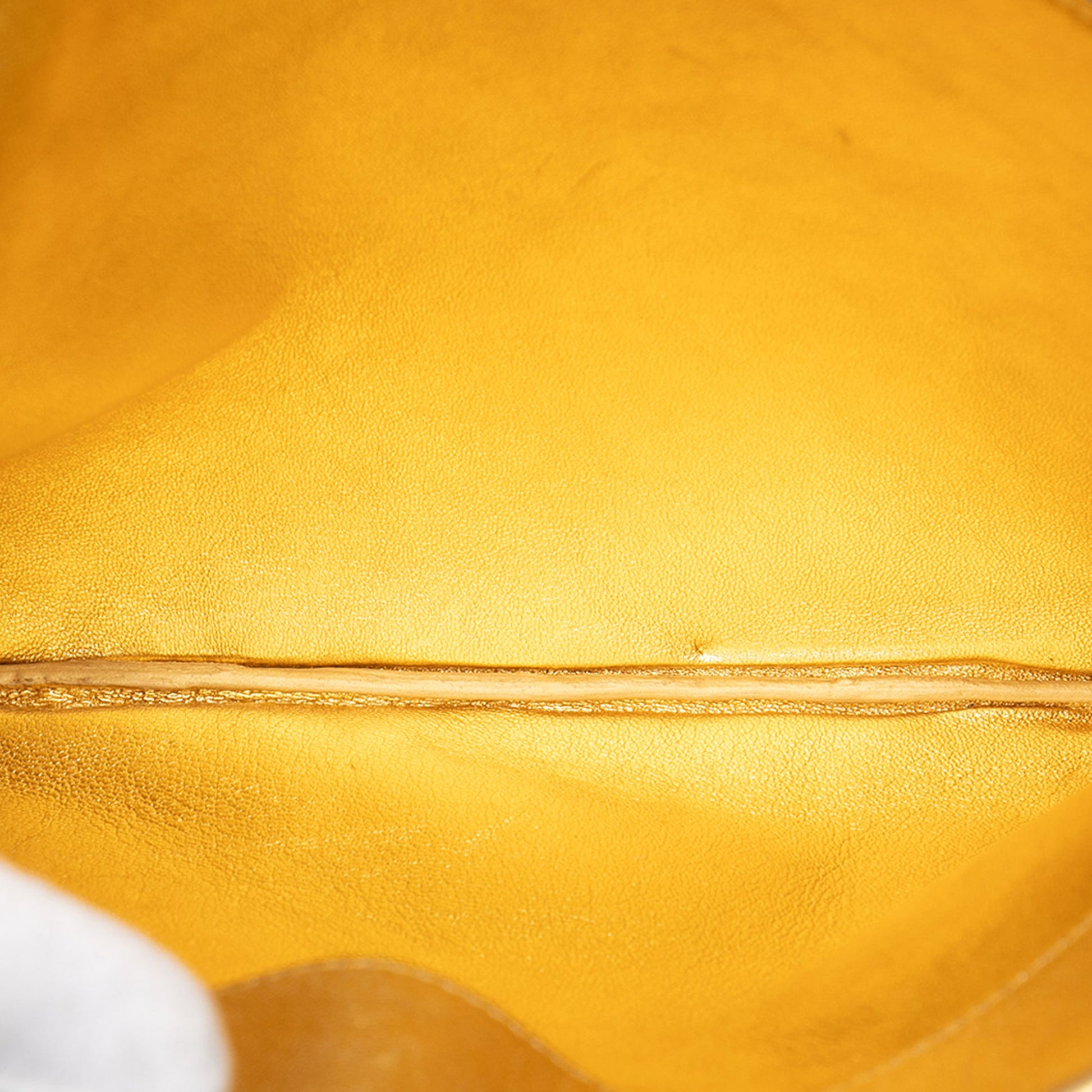 Celine Bicolor Lambskin Coeur Clutch