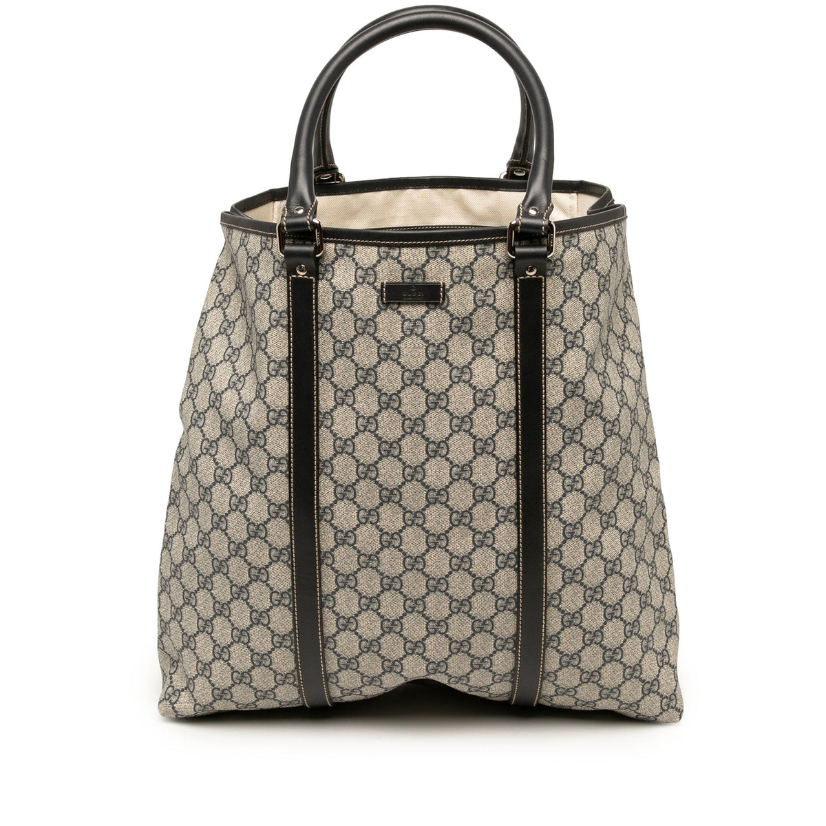 Gucci GG Supreme Joy Vertical Tote — Beige