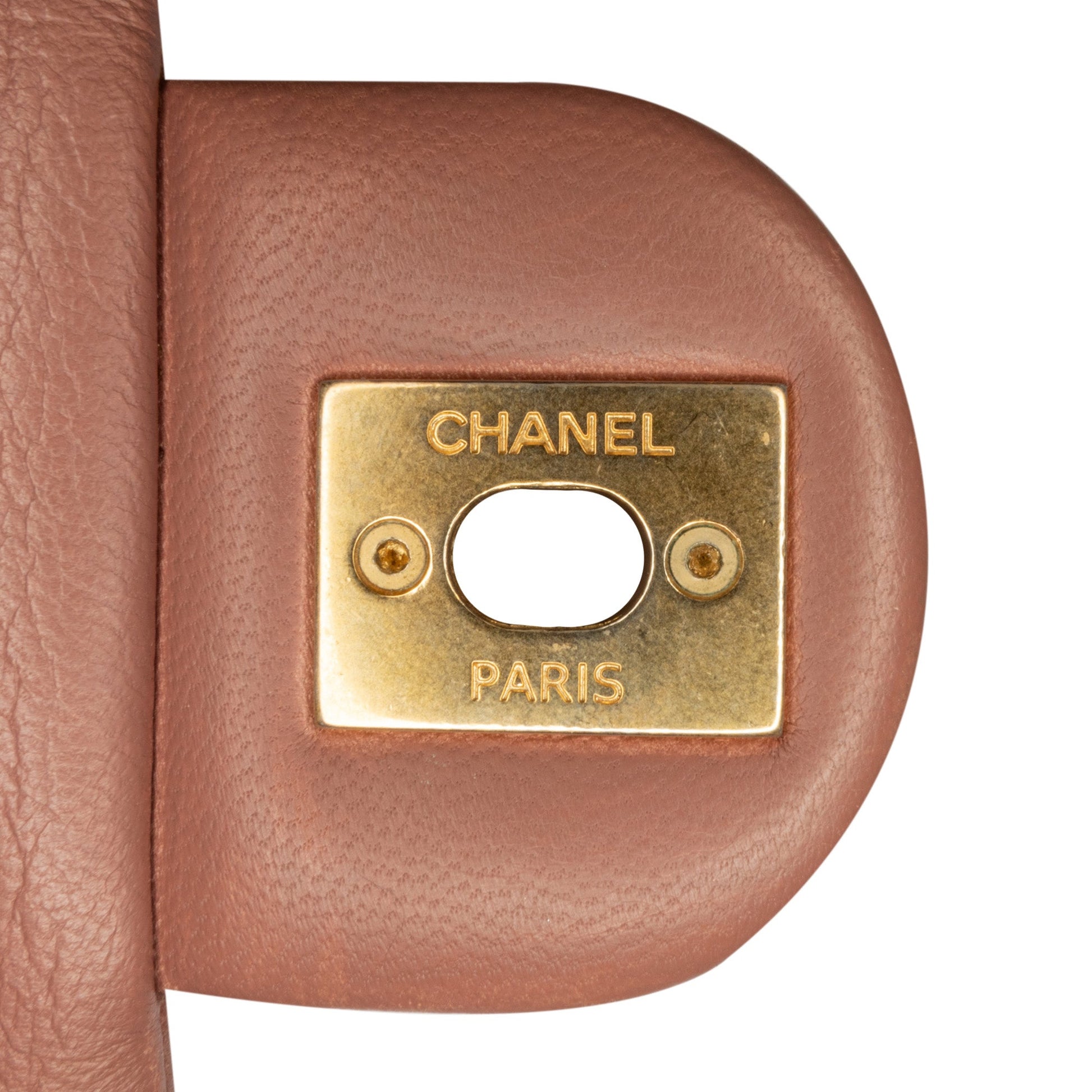 Chanel Mini Rectangular Chevron Lambskin Chain Around Flap