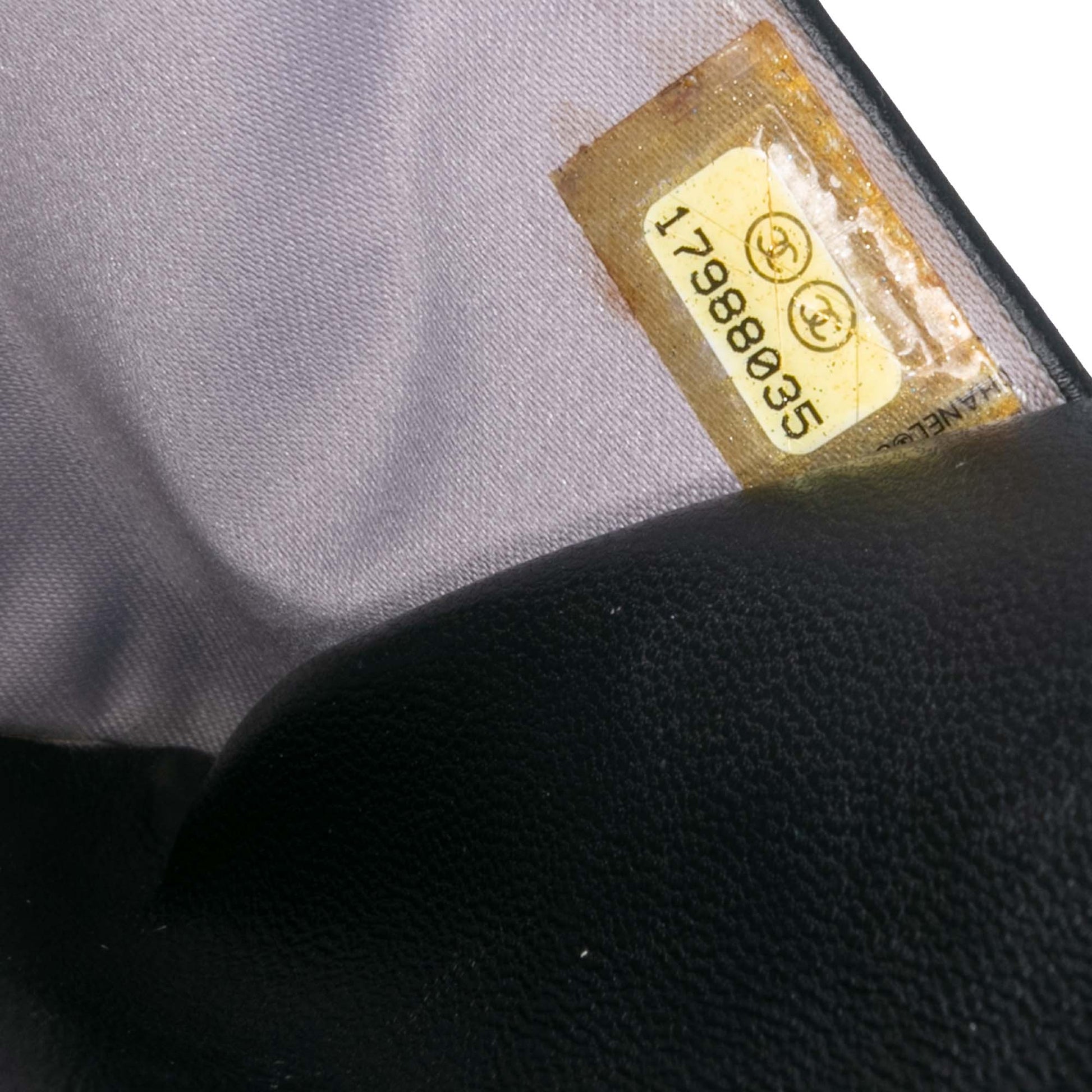 Chanel CC Embossed Lambskin Camellia Wallet On Chain