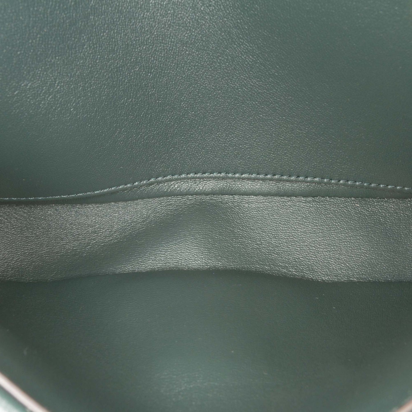Celine Shearling Triomphe Chain Shoulder Bag