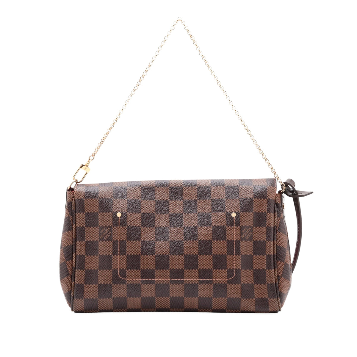 Louis Vuitton Damier Ebene Favorite MM — Brown