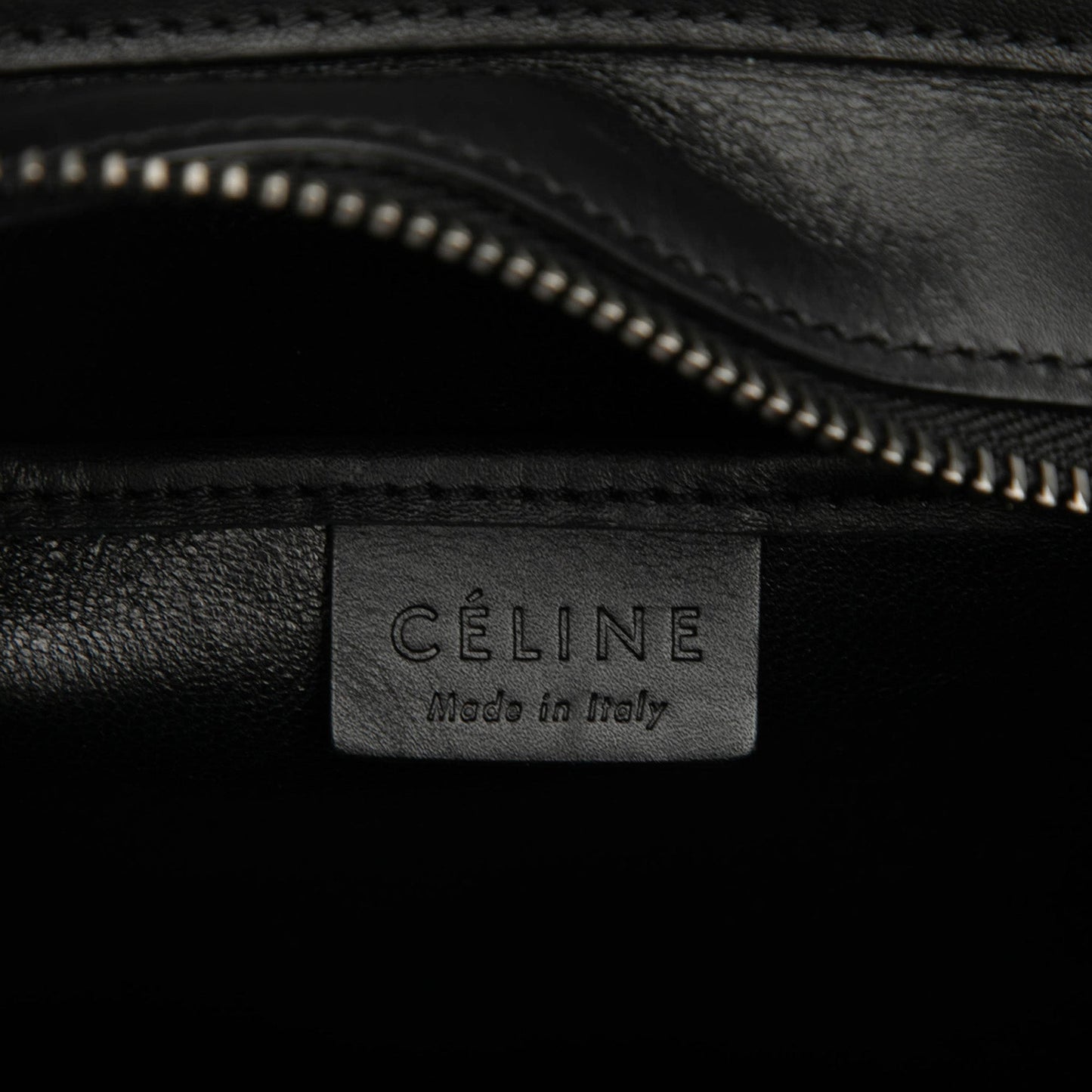 Celine Nano Tricolor Nubuck and Drummed Calfskin Luggage Tote