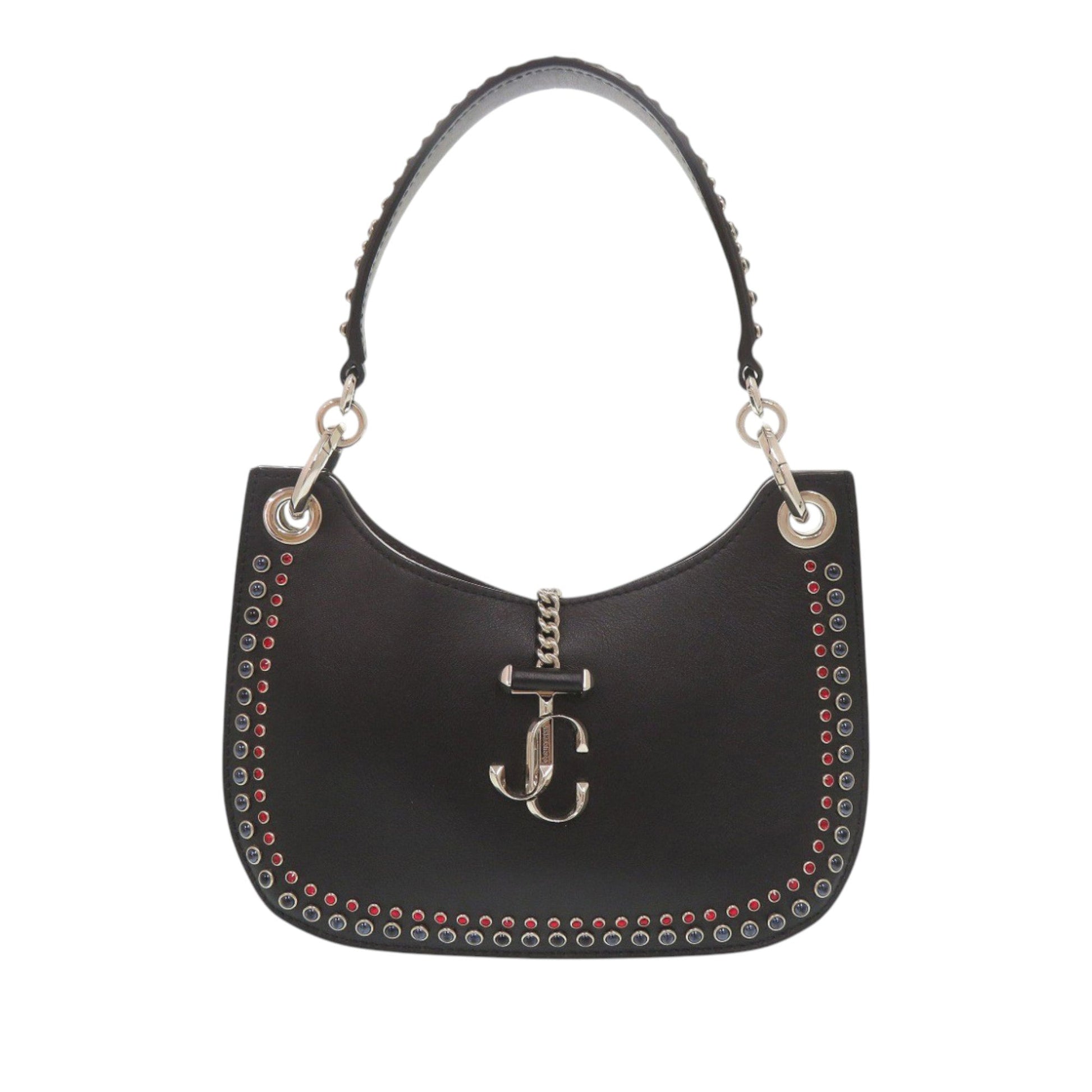 Jimmy Choo Studded Leather Varenne Hobo