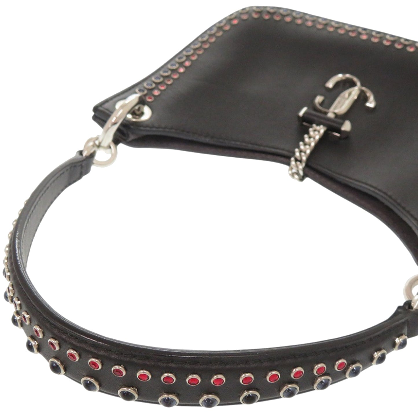 Jimmy Choo Studded Leather Varenne Hobo