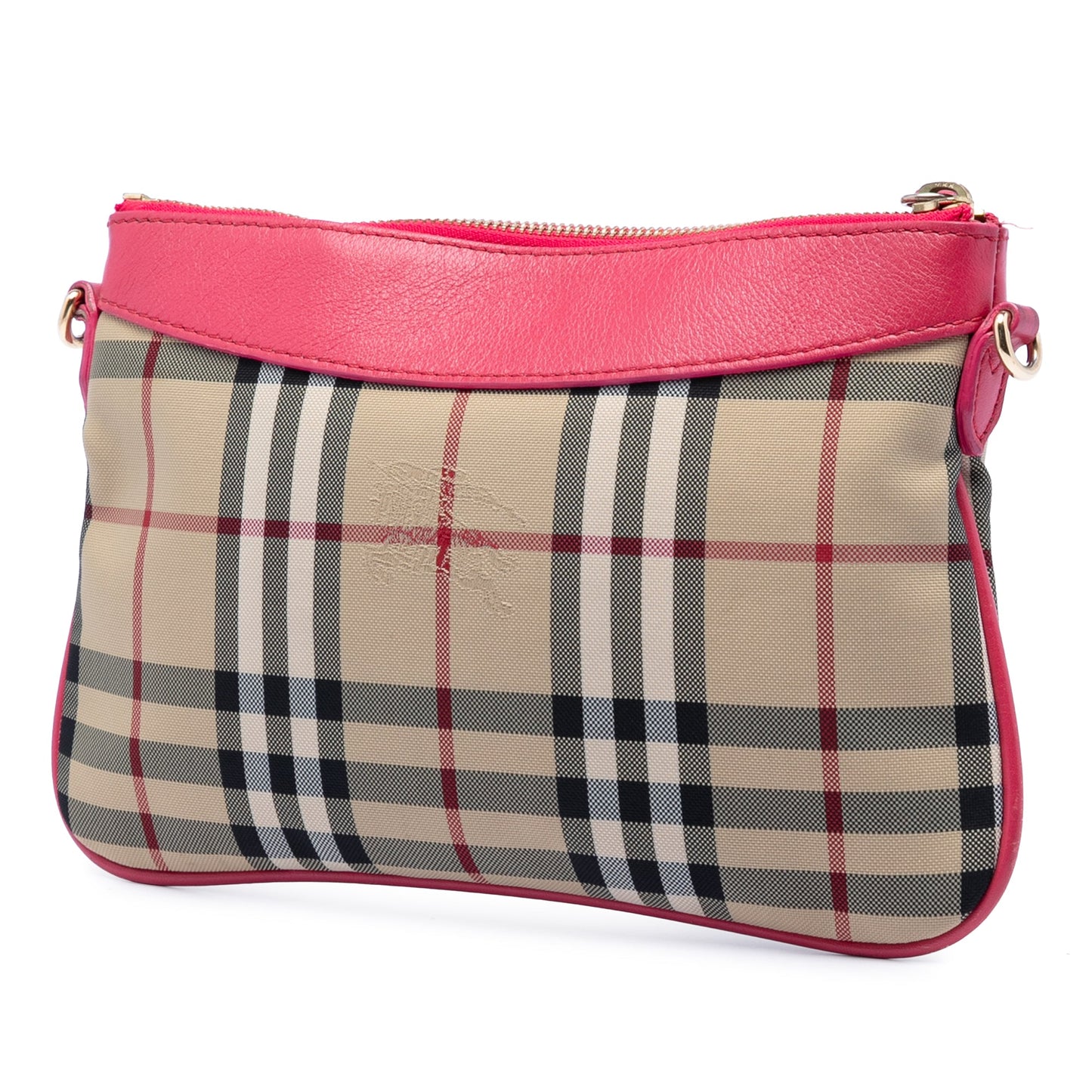 Burberry Haymarket Check Nylon Peyton Crossbody