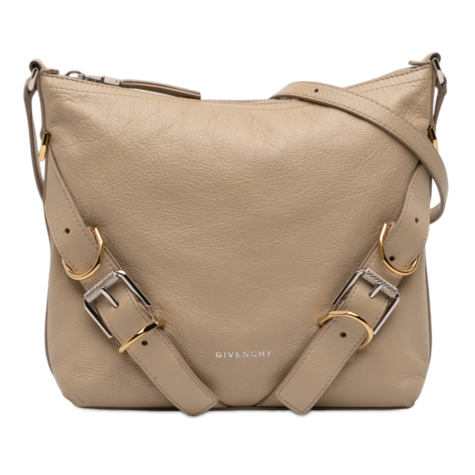 Small Leather Voyou Crossbody