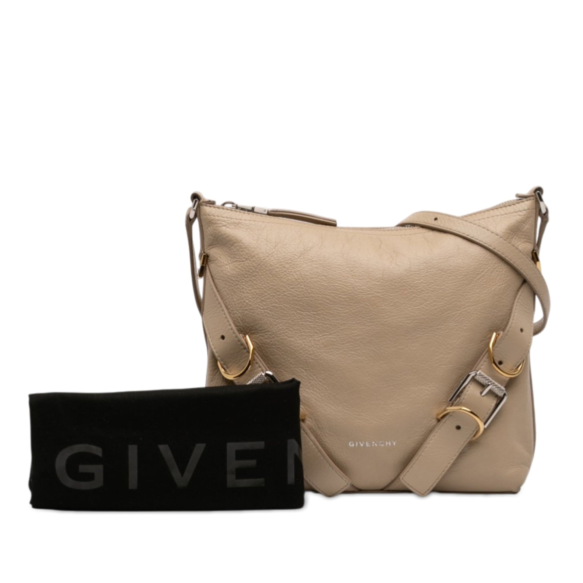 Small Leather Voyou Crossbody
