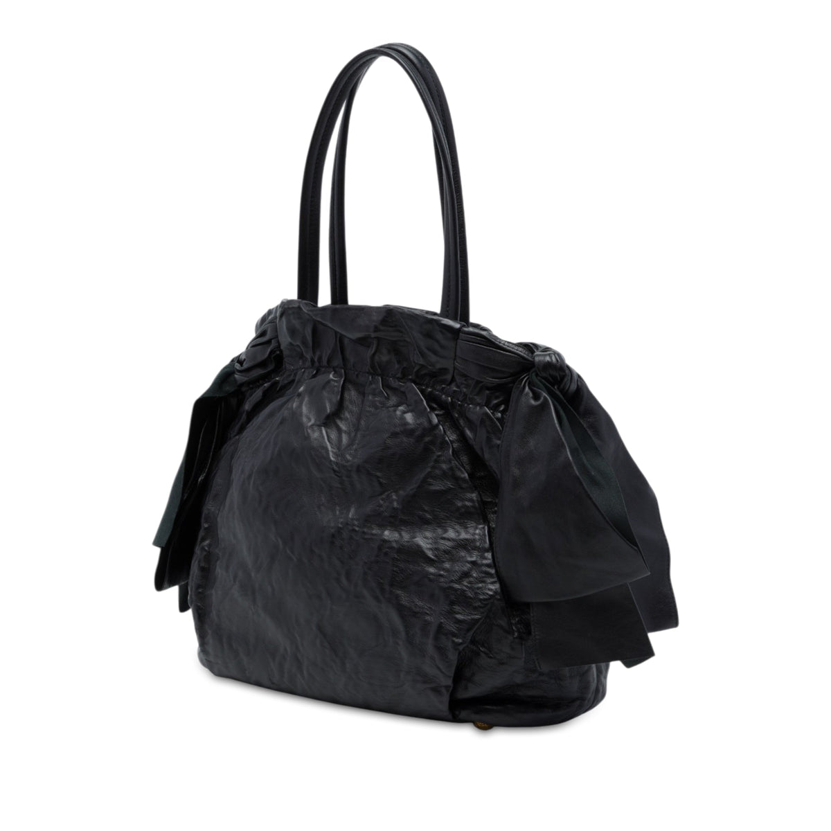 Prada Nappa Antique Bow Tote