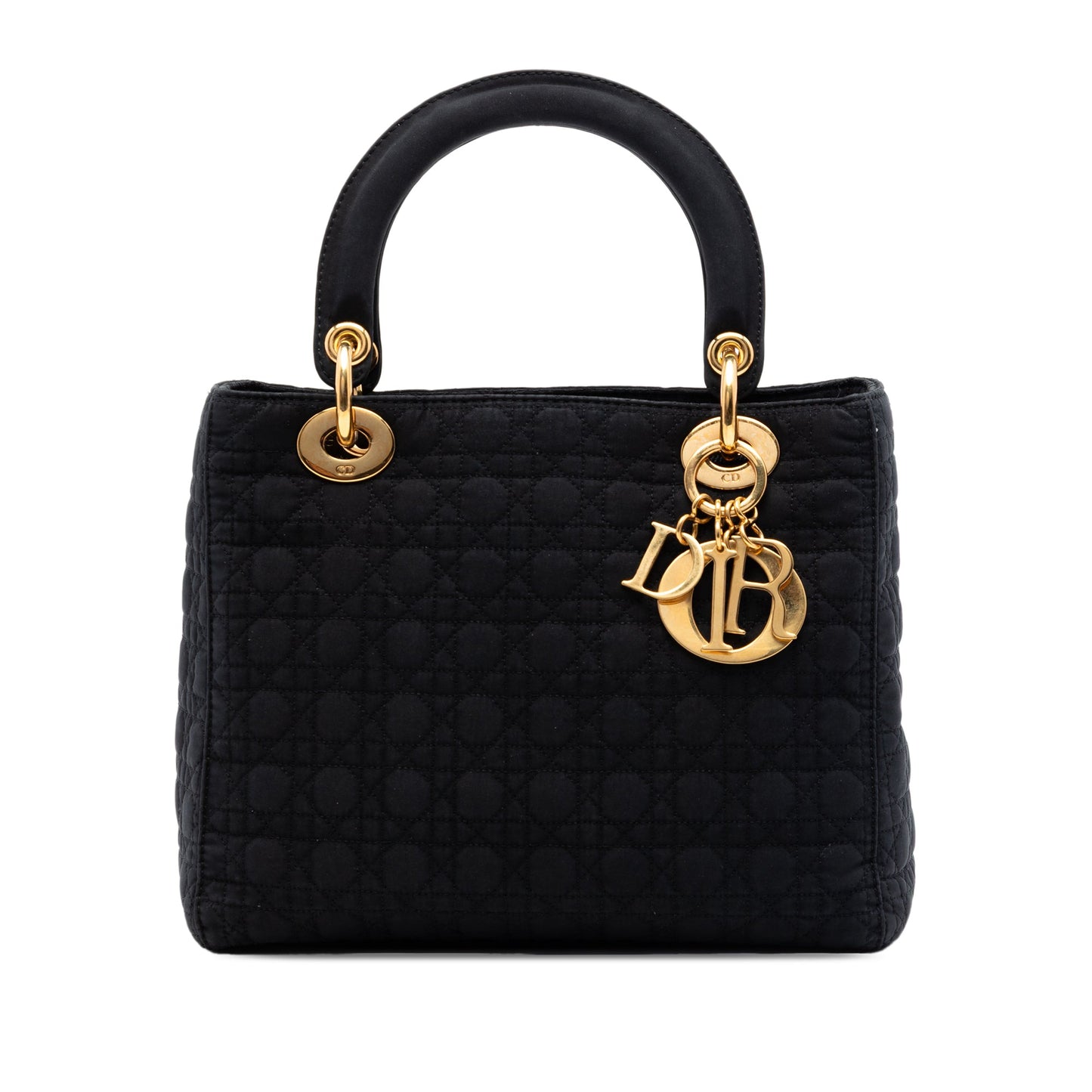 Dior Medium Nylon Microcannage Lady Dior