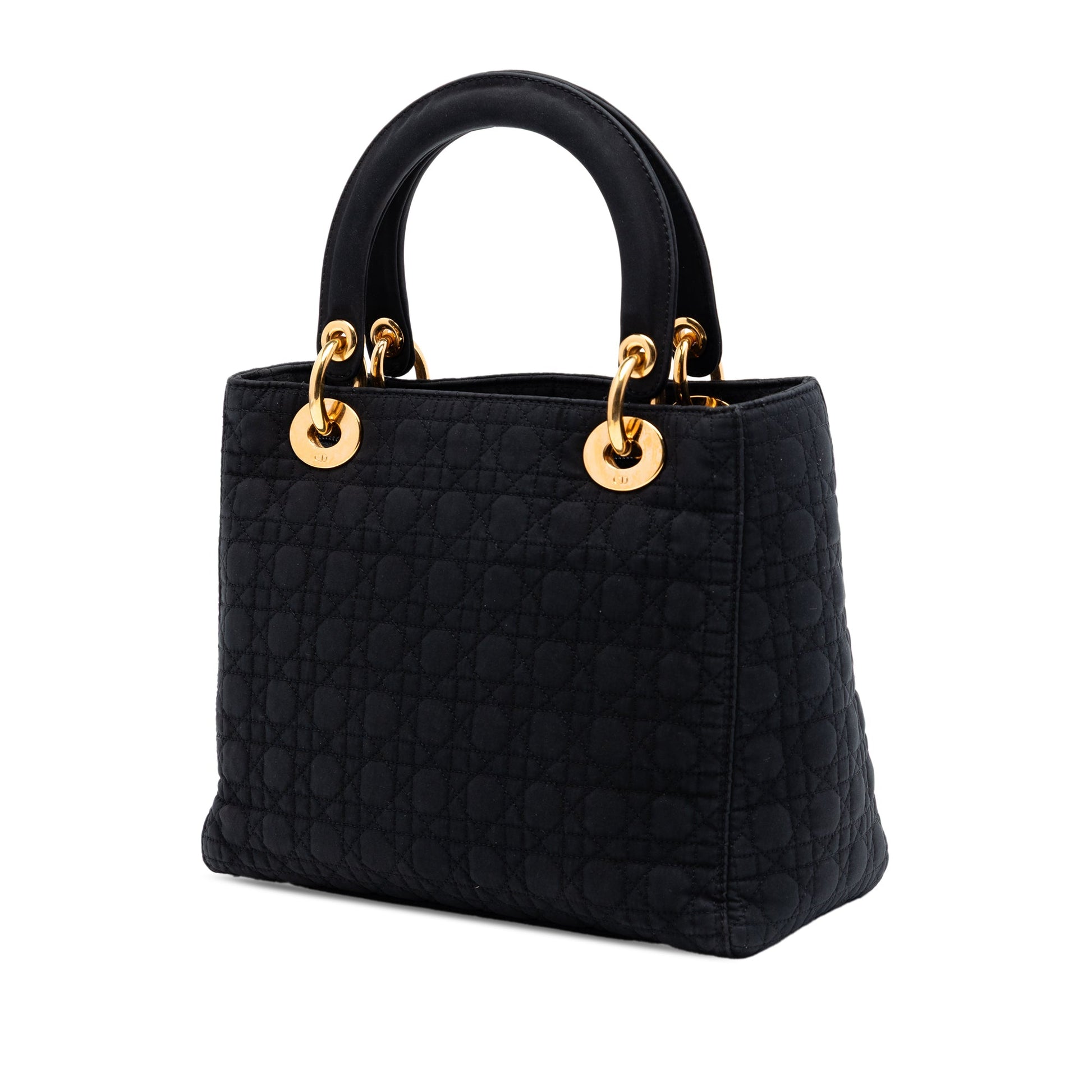 Dior Medium Nylon Microcannage Lady Dior