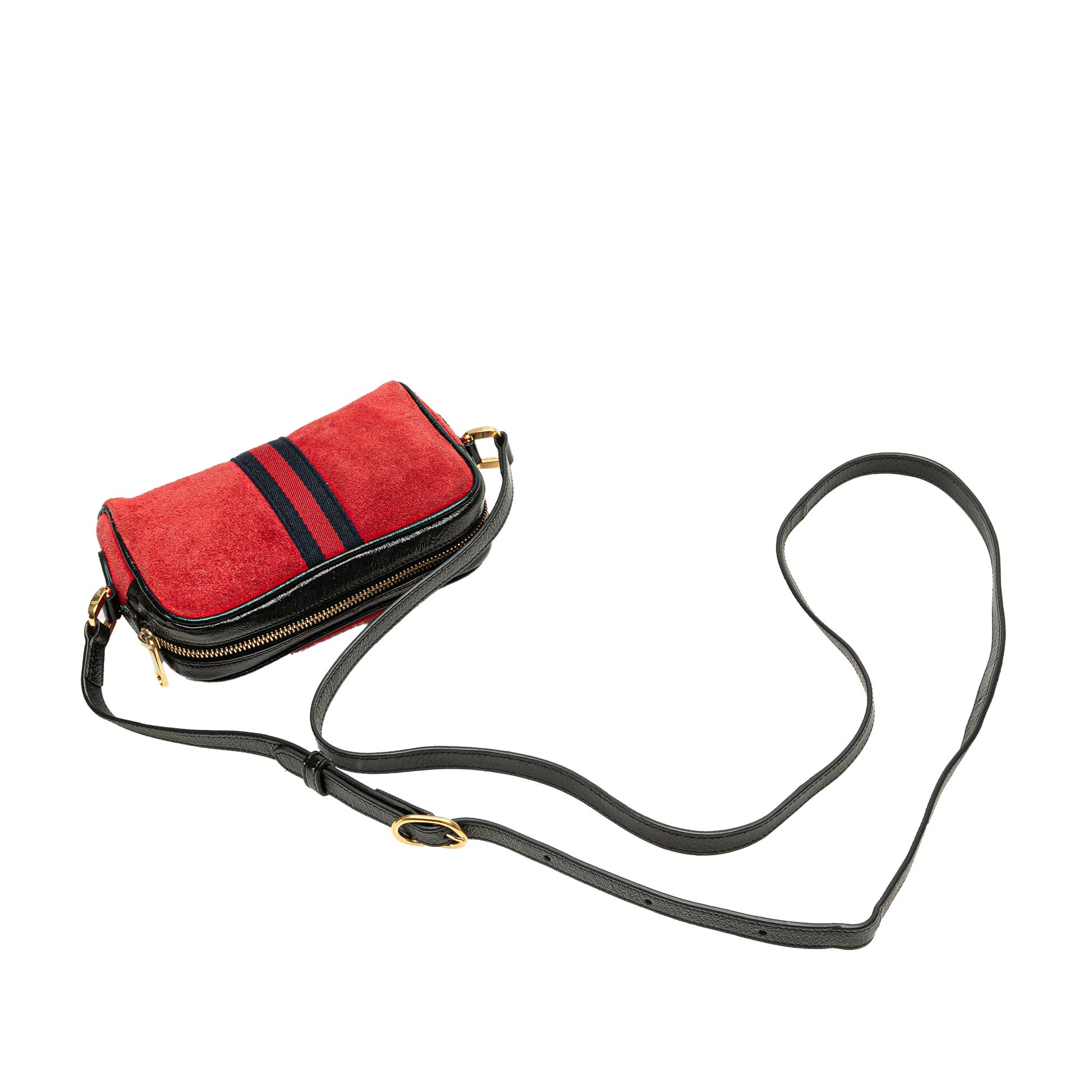 Gucci Mini Suede Ophidia Crossbody