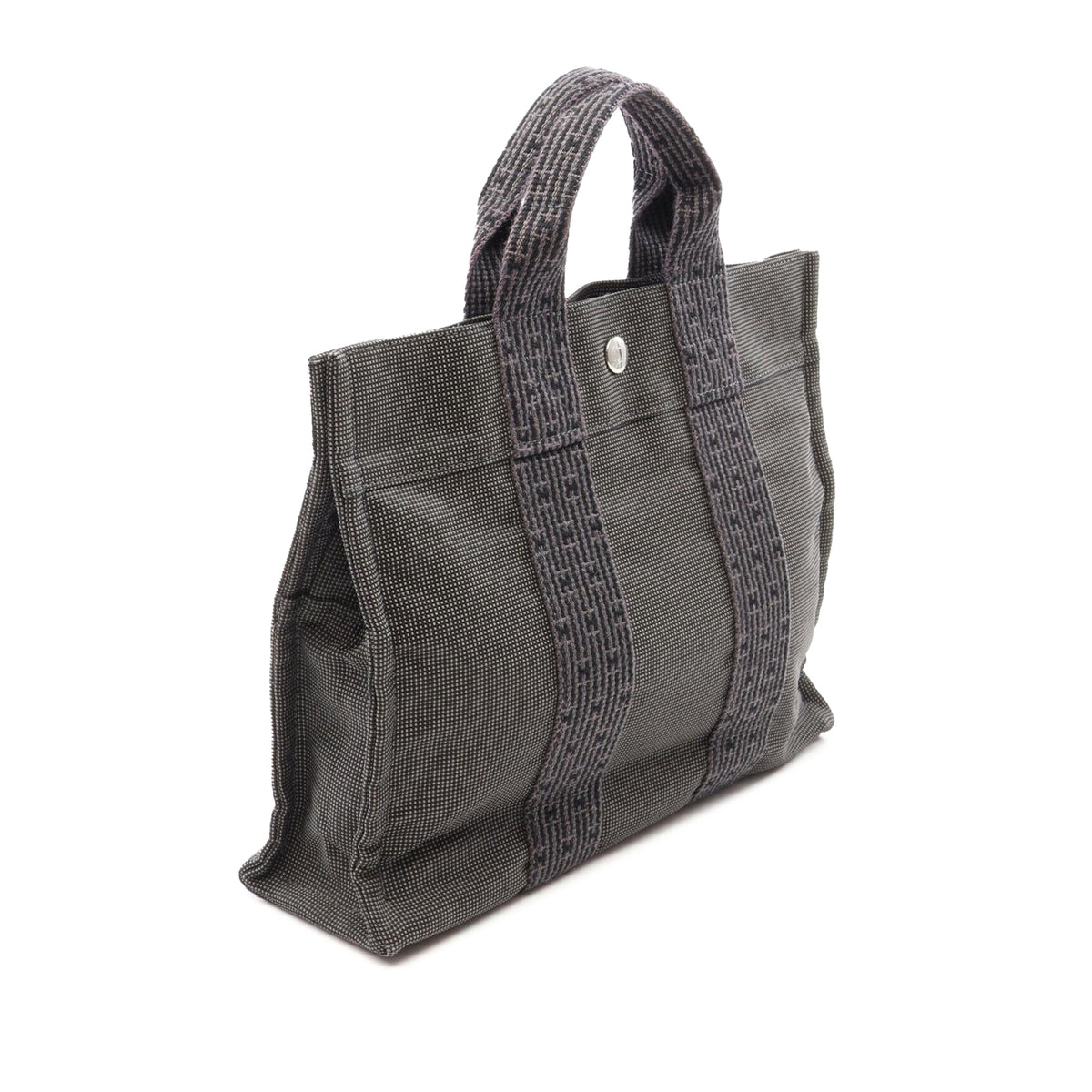 Hermès Canvas Herline PM — Gray