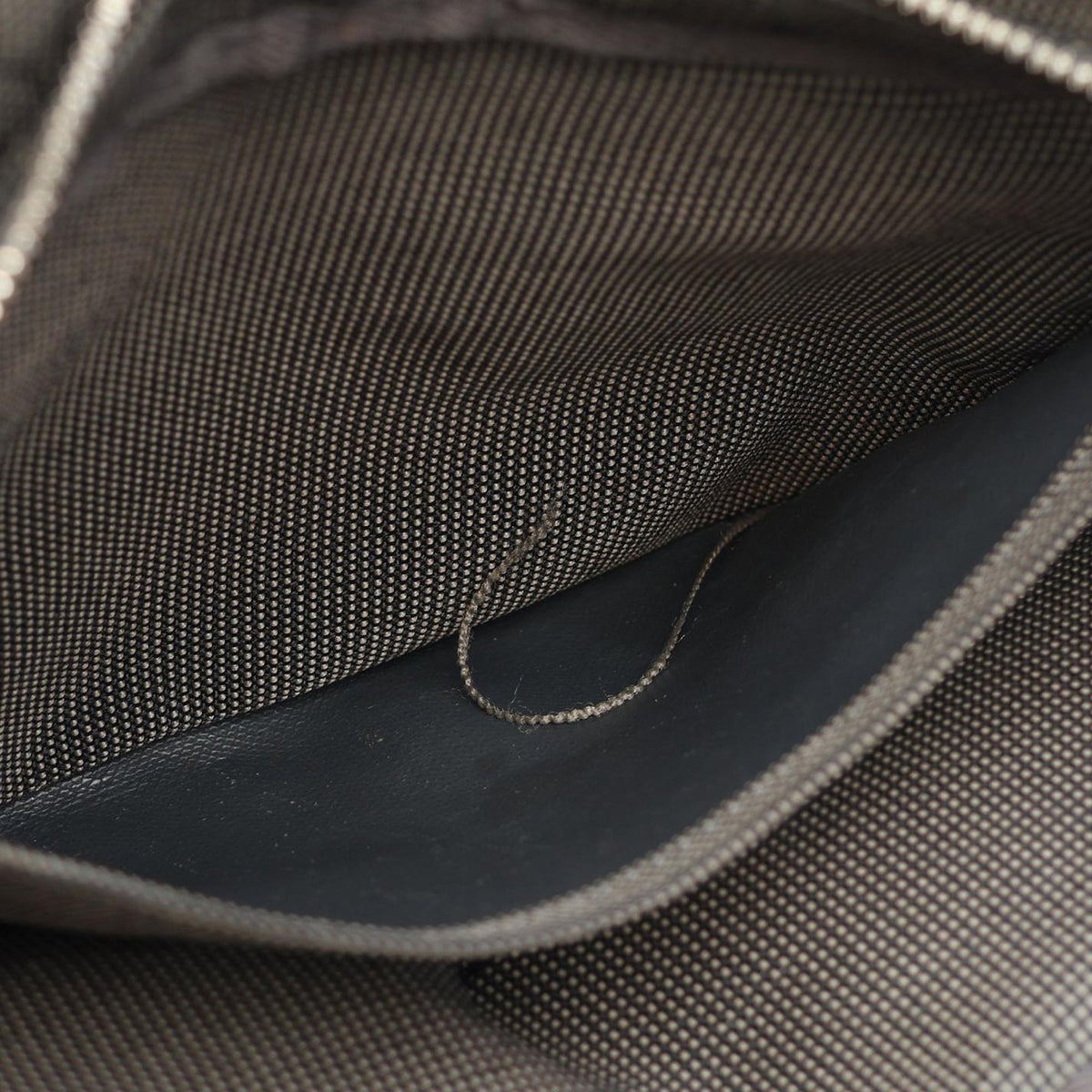 Hermès Canvas Herline PM — Gray