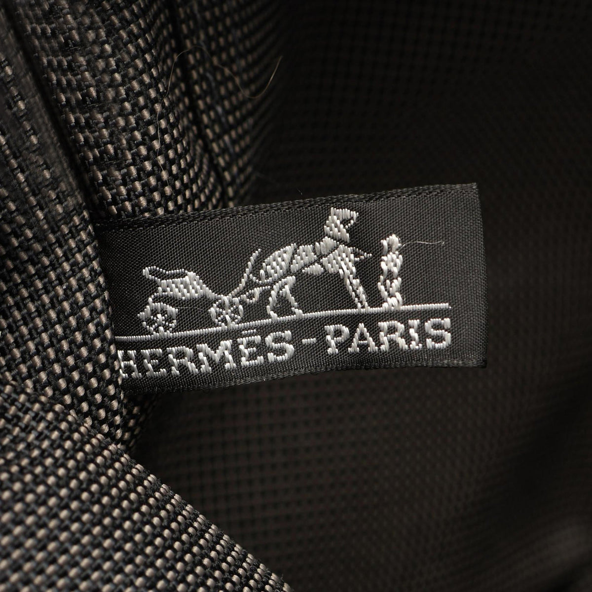 Hermès Canvas Herline PM — Gray