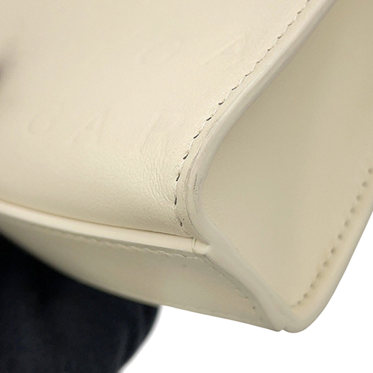 Bvlgari Mini Embossed Leather Logo Infinitum Satchel