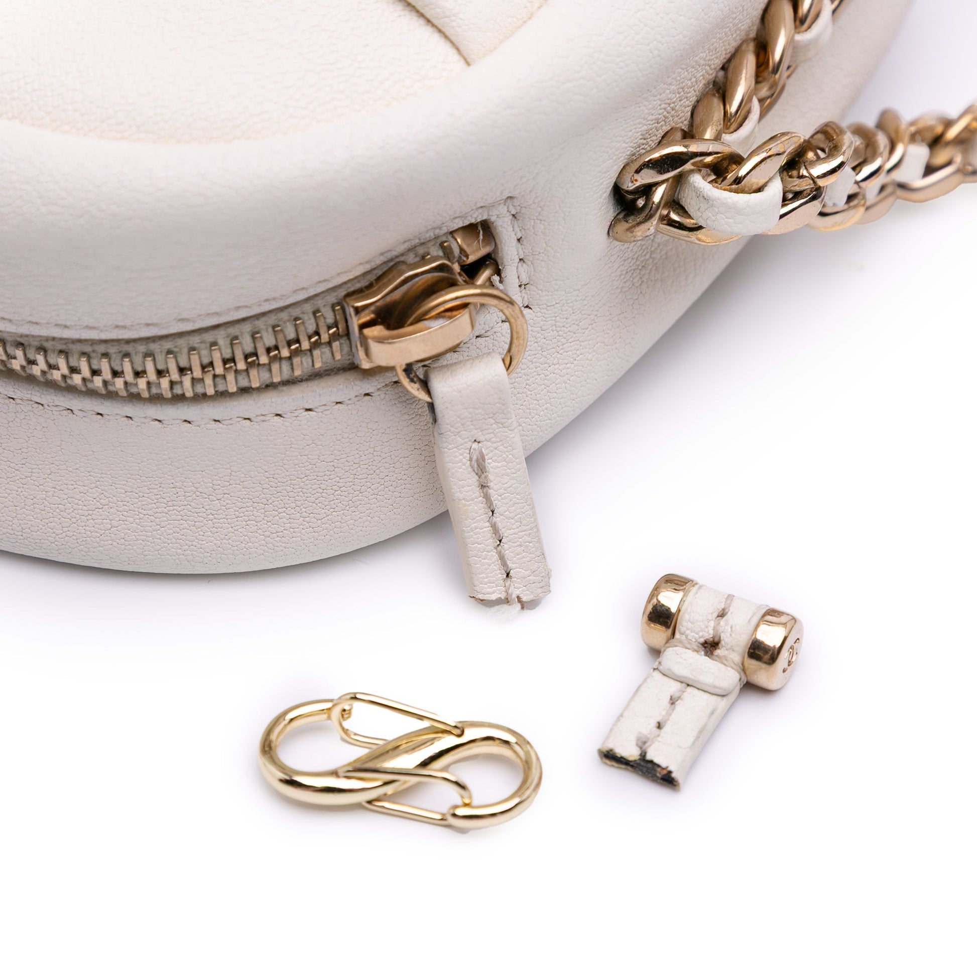 Chanel Medium Quilted Goatskin Casual Trip Camera Bag