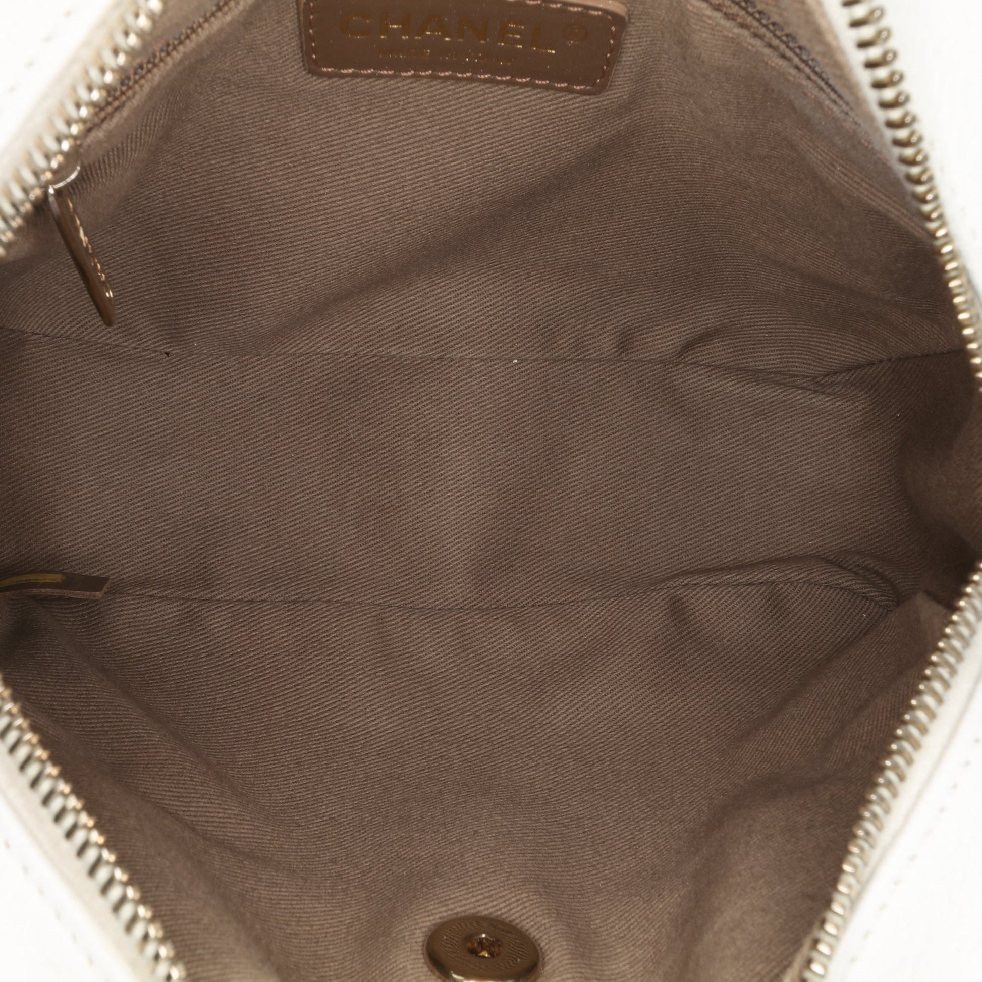 Chanel Medium Quilted Goatskin Casual Trip Camera Bag