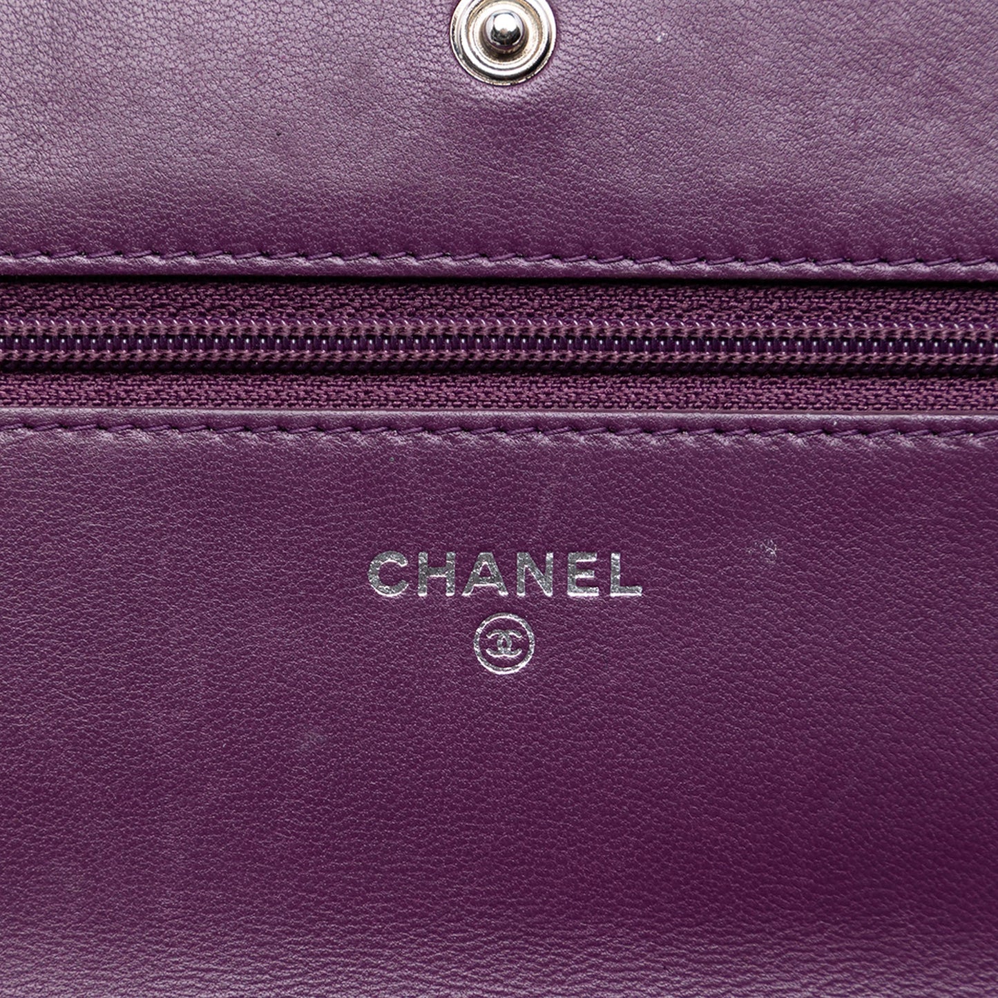 Chanel Quilted Lambskin Boy Wallet on Chain
