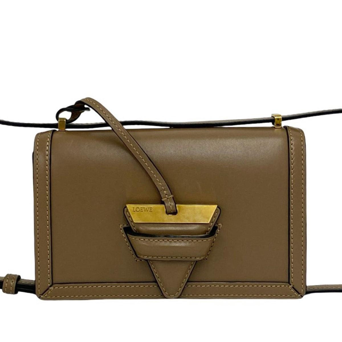 LOEWE Small Leather Barcelona Crossbody