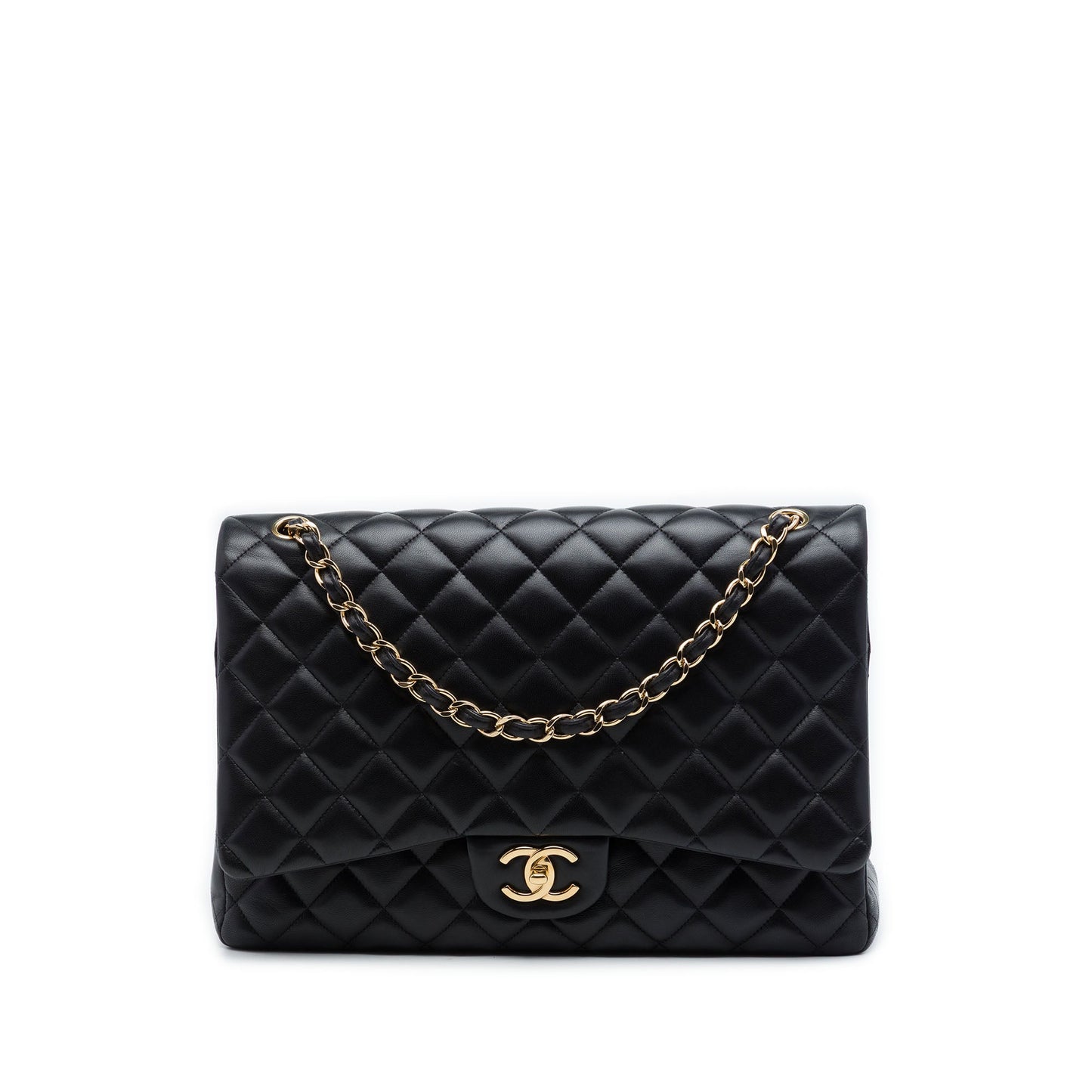 Chanel Maxi Classic Lambskin Double Flap