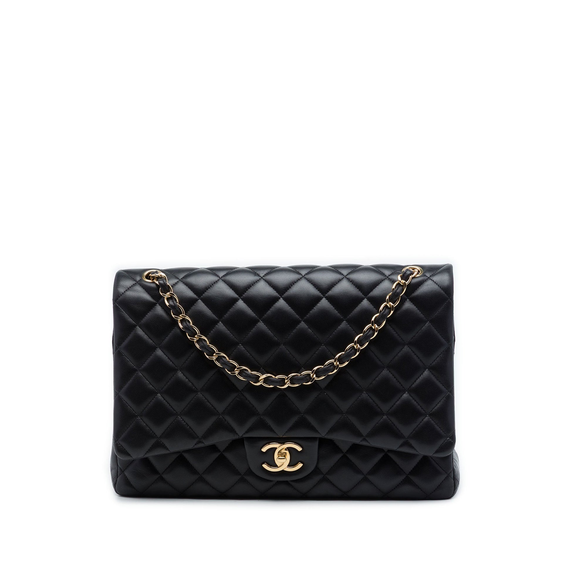 Chanel Maxi Classic Lambskin Double Flap
