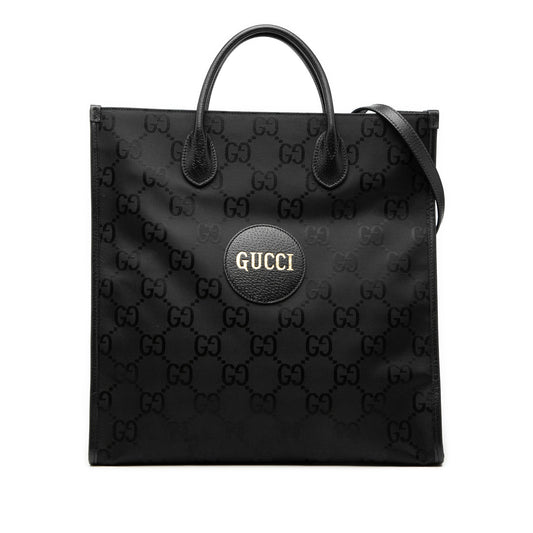 Gucci Medium GG Nylon Off the Grid Convertible Tote