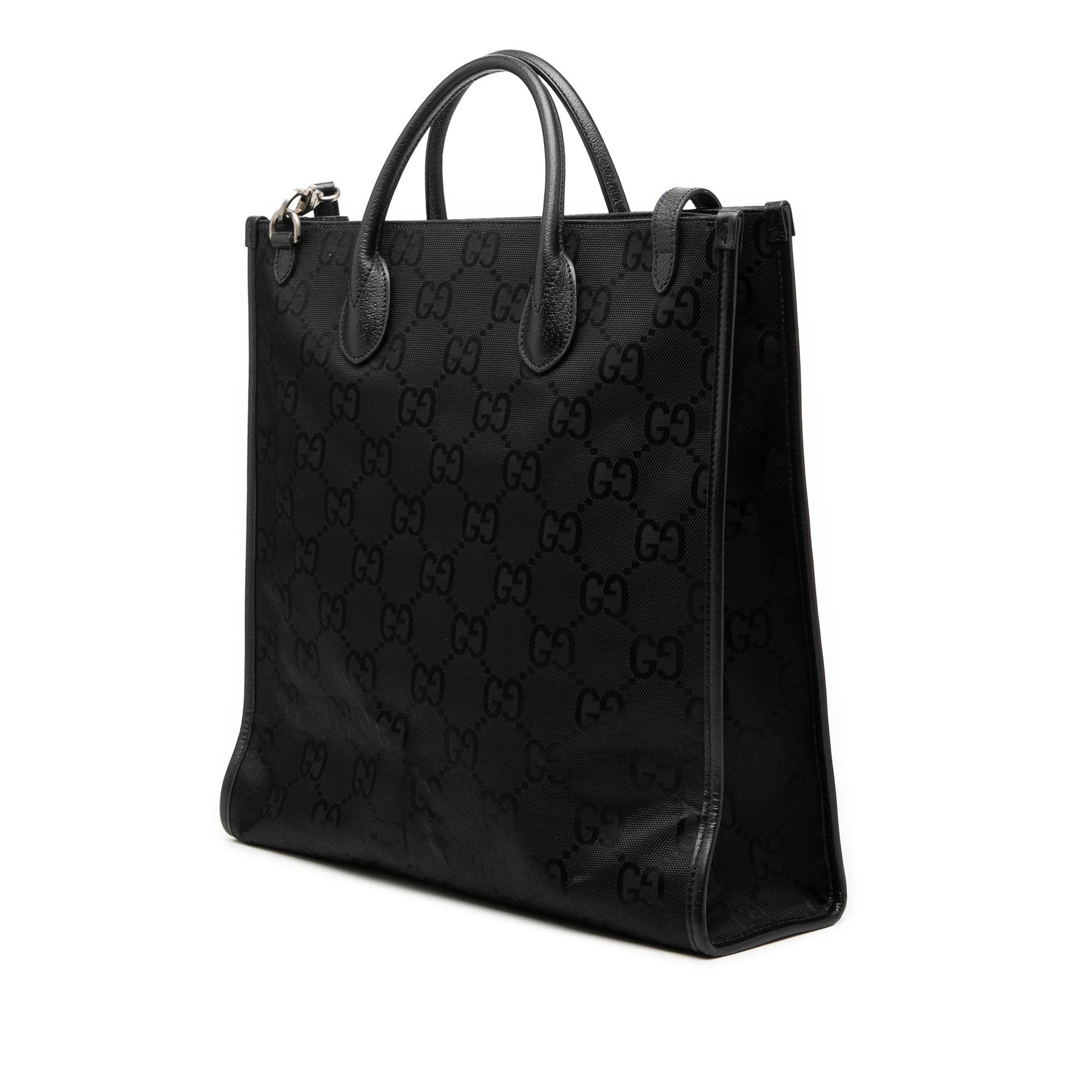 Gucci Medium GG Nylon Off the Grid Convertible Tote