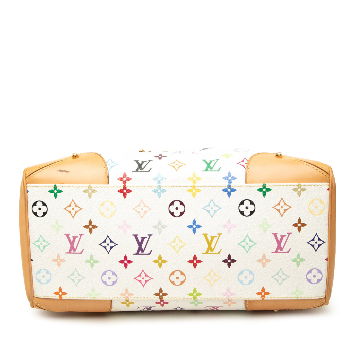Louis Vuitton Monogram Multicolore Claudia — White
