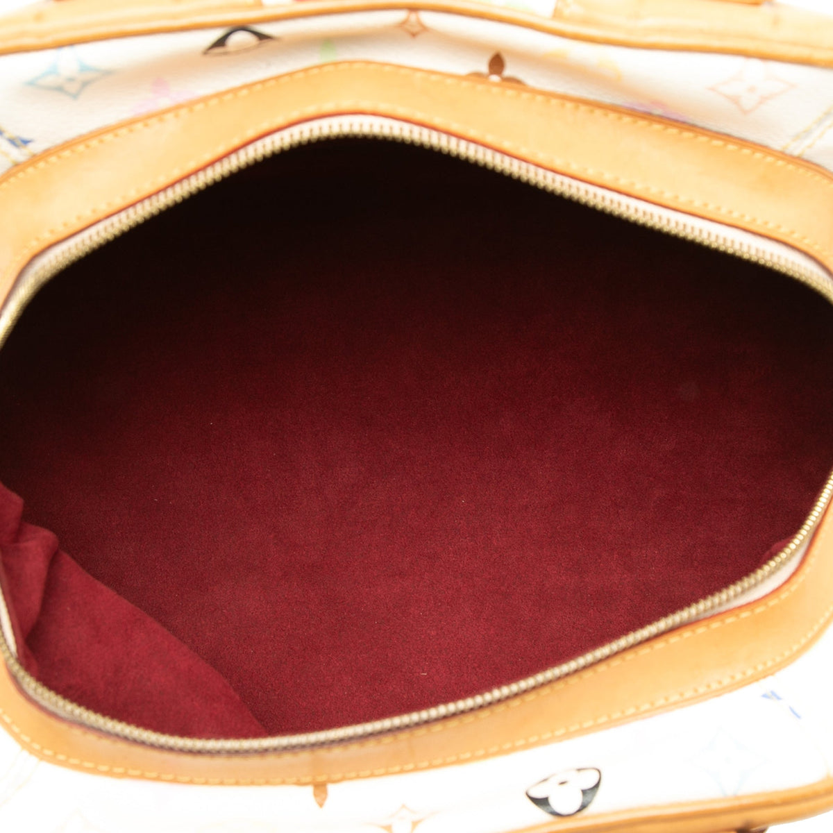 Louis Vuitton Monogram Multicolore Claudia — White
