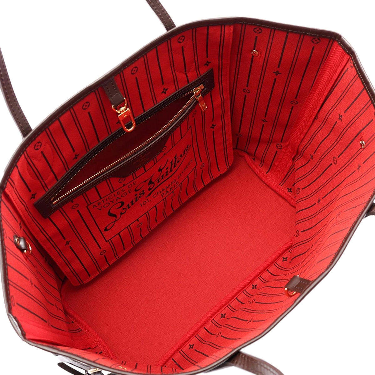 Louis Vuitton Damier Ebene Neverfull MM