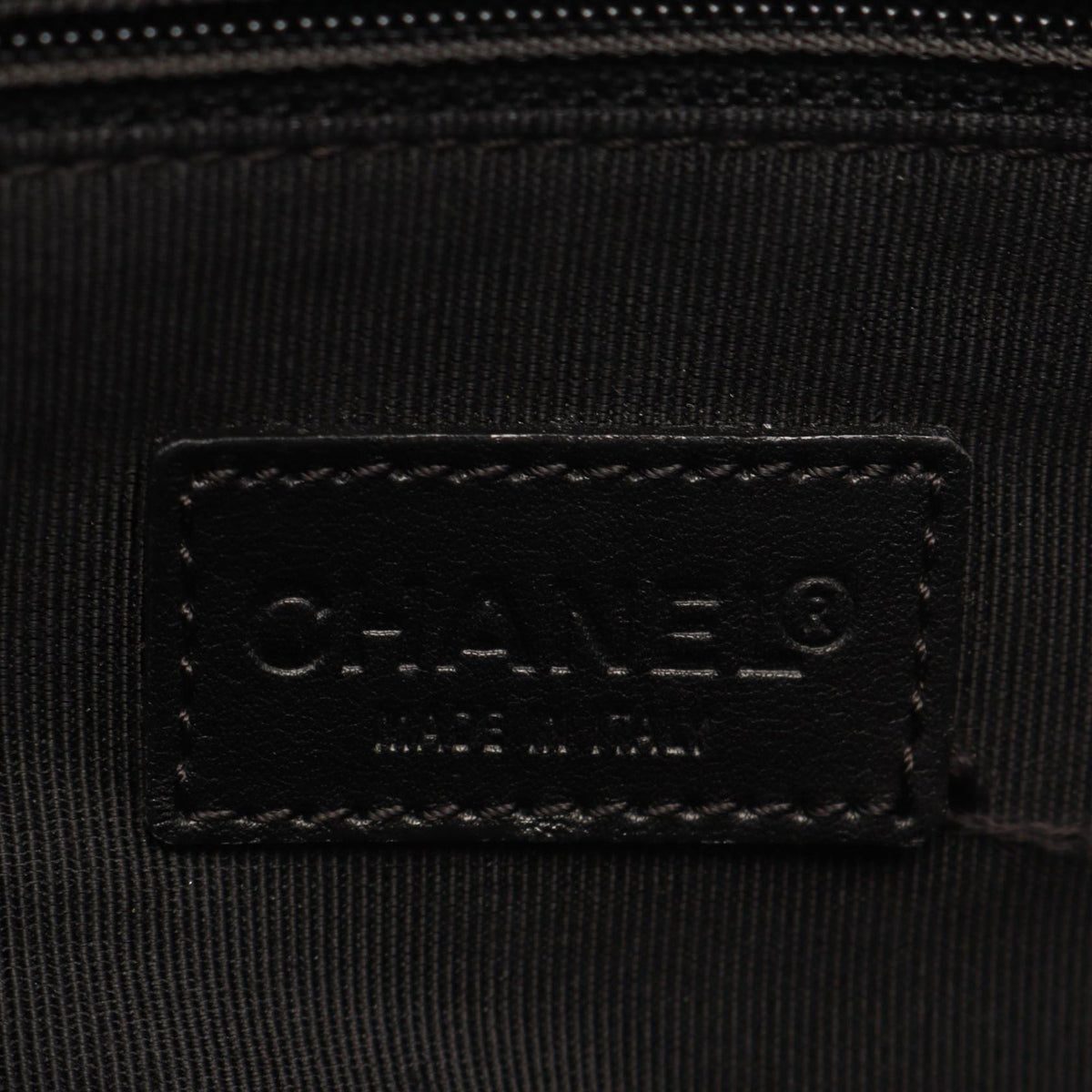 Chanel CC Lambskin Leather Tote Bag