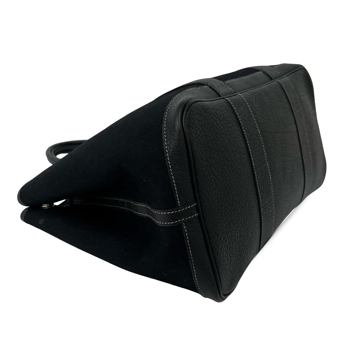 Hermès HERMES Garden party PM Tote Bag Tower ash Buffl black 44610